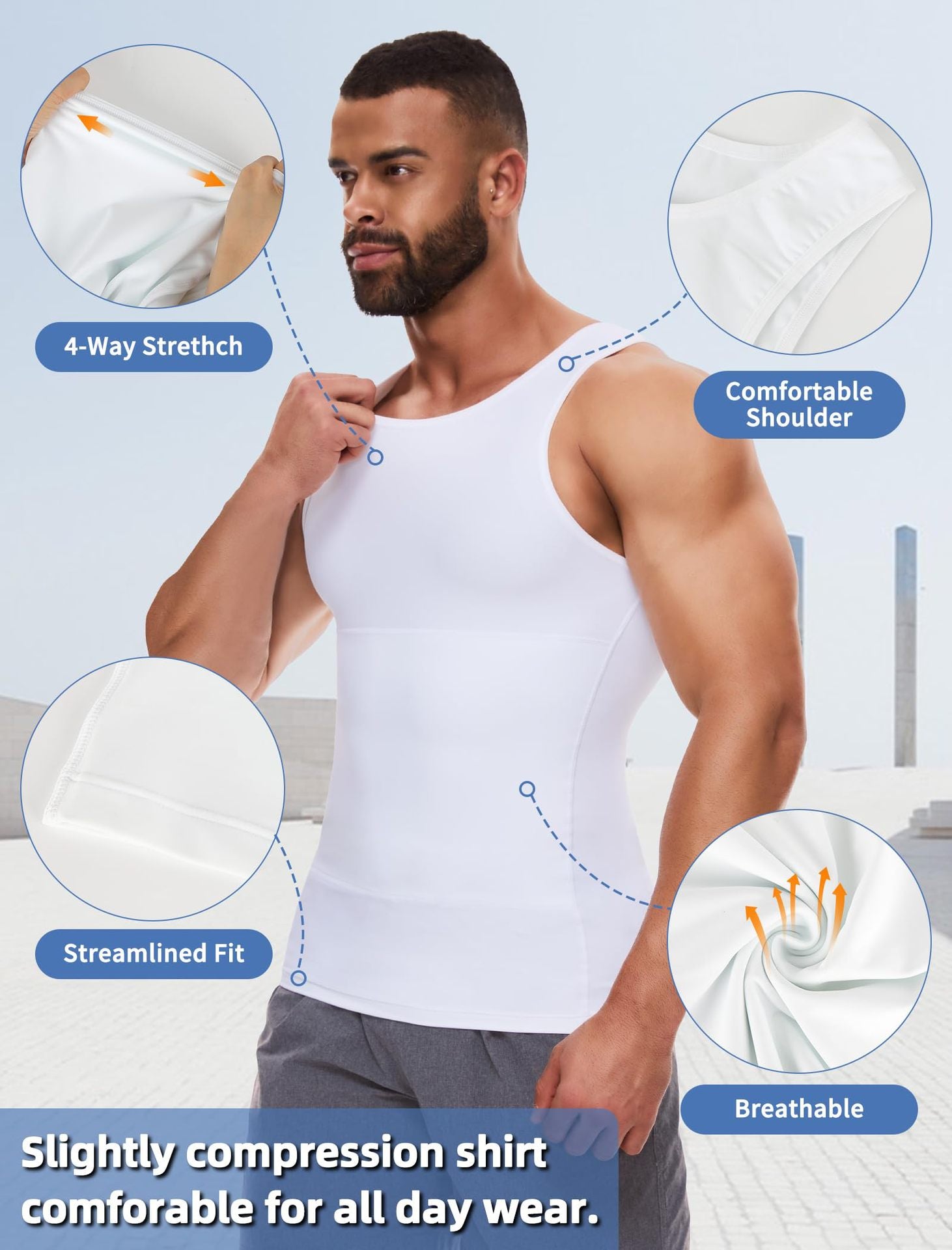 Men's vest shapewear