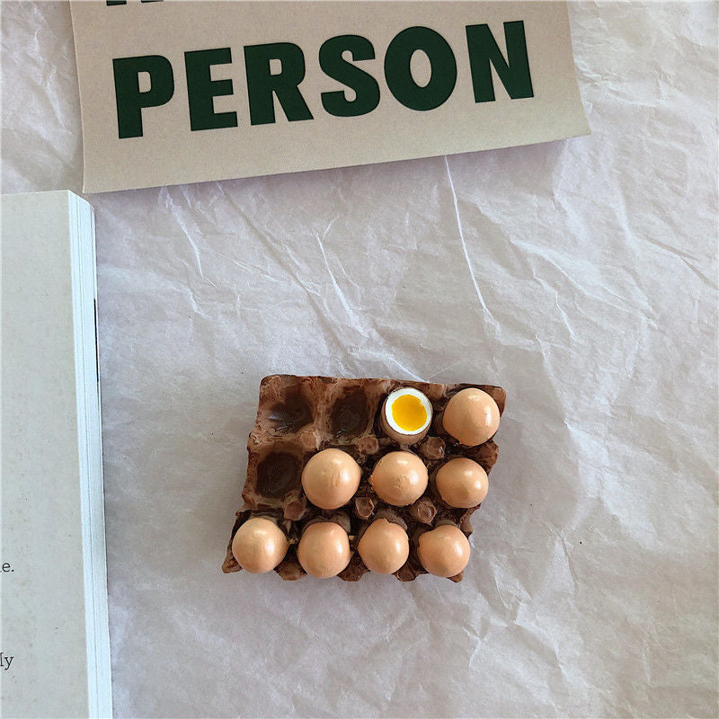 3D Simulation Food Fridge Magnet
