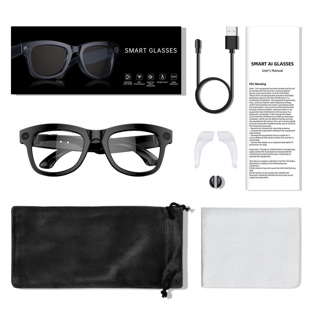 Smart glasses support multiple functions