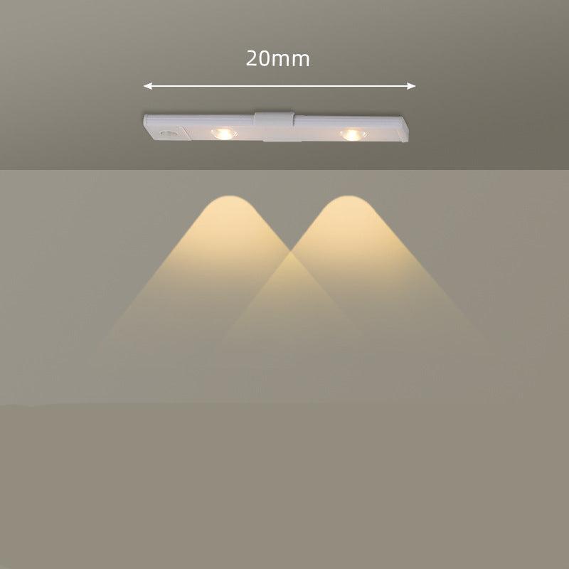 Ultra-thin LED human body sensor light