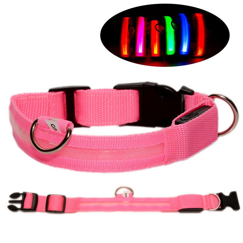LED Glowing Dog Collar