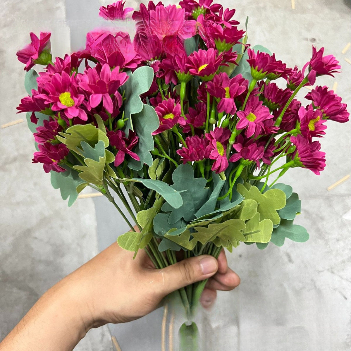 💥ON SALE💥- Artificial Outdoor Sunset Mums Flowers