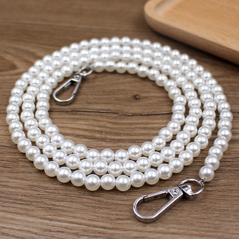 Pearl Chain Strap 8MM Handmade Bag Strap Accessories
