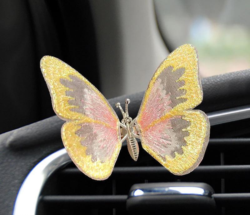 Moving butterfly car decoration ornaments