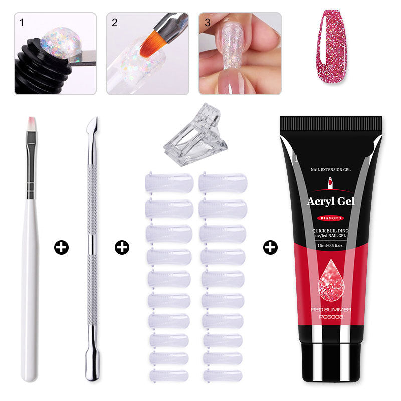 Nail Art Crystal Extension Glue Tools