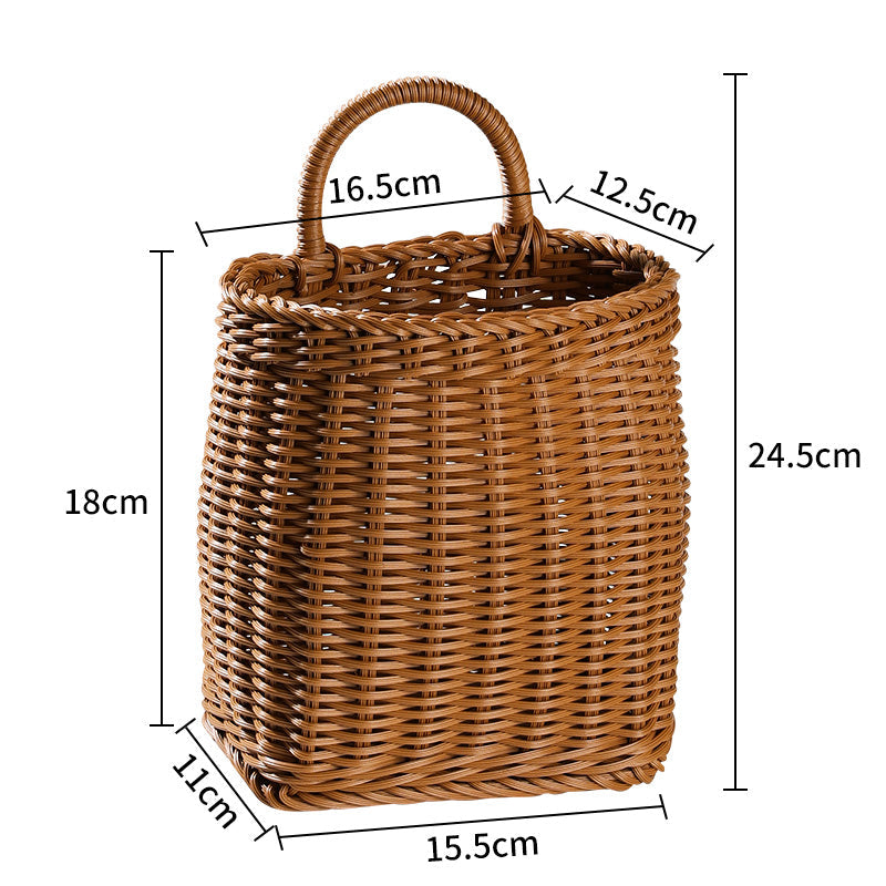 Woven Hanging Flower Vase