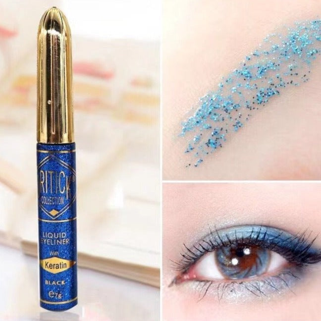 Colorful glitter liquid eyeshadow (free shipping on 3 pcs)
