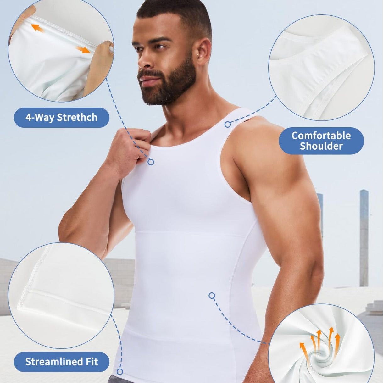 Men's vest shapewear