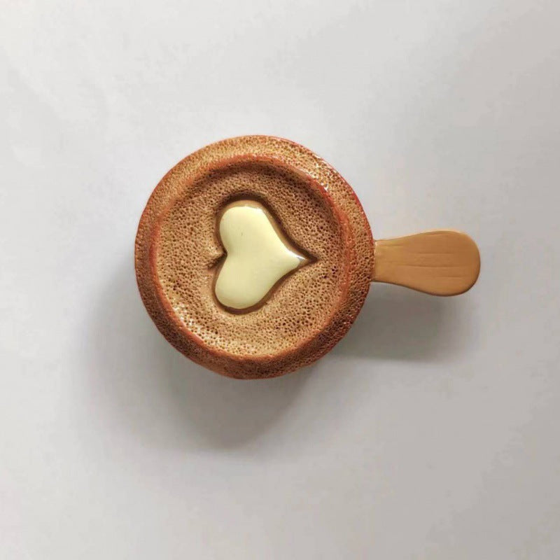 3D Simulation Food Fridge Magnet