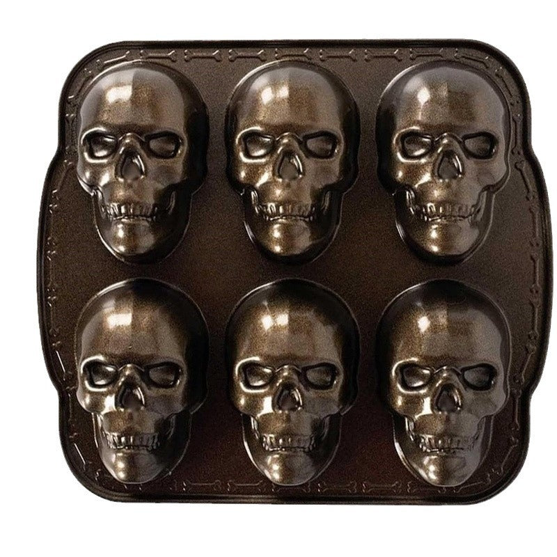 3D Gold Skull Mold
