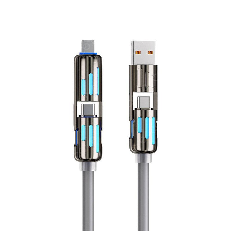 240W four-in-one charging cable