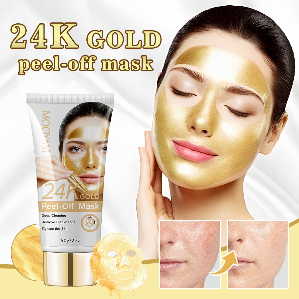 Gold Collagen Blackhead Removal Cleansing Peeling Mask