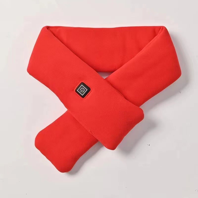Heating scarf for cervical spine to keep warm