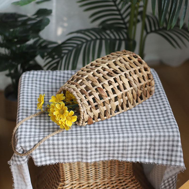 Woven Hanging Flower Vase