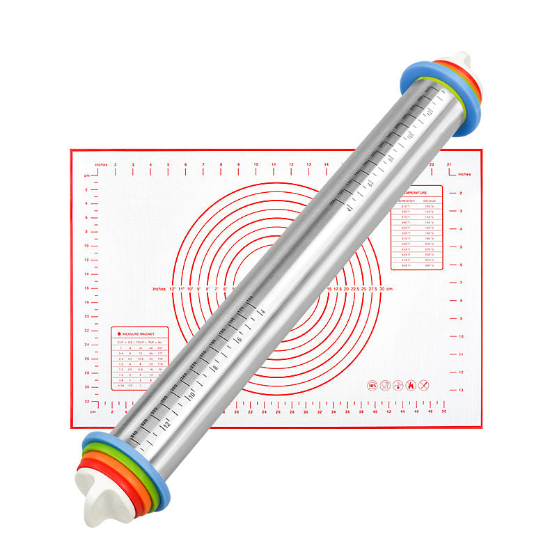 Stainless steel dough roller