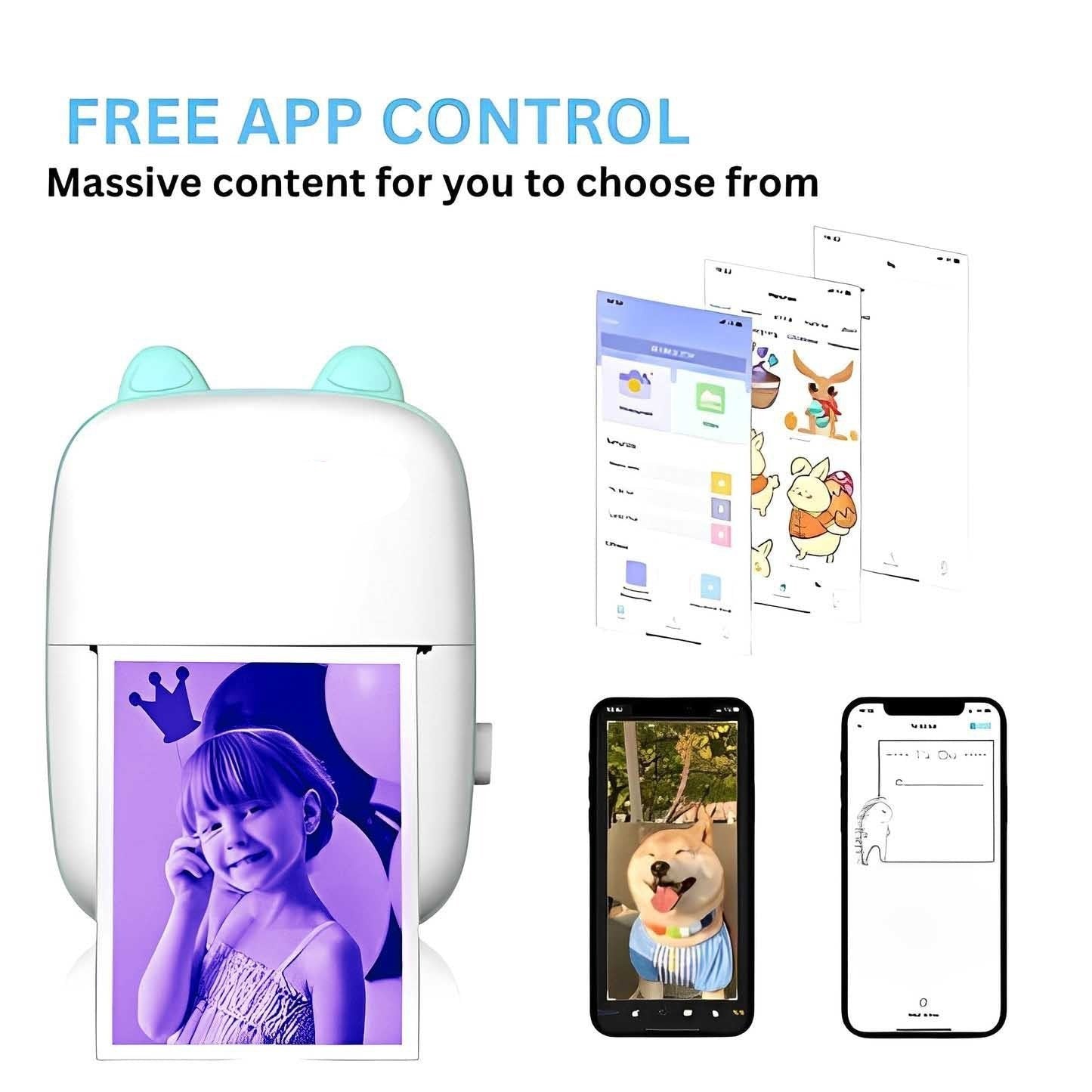 Portable pocket printer