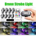 Universal Rechargeable Wireless Remote Mini 7 Color Bright LED Strip Light Controller
