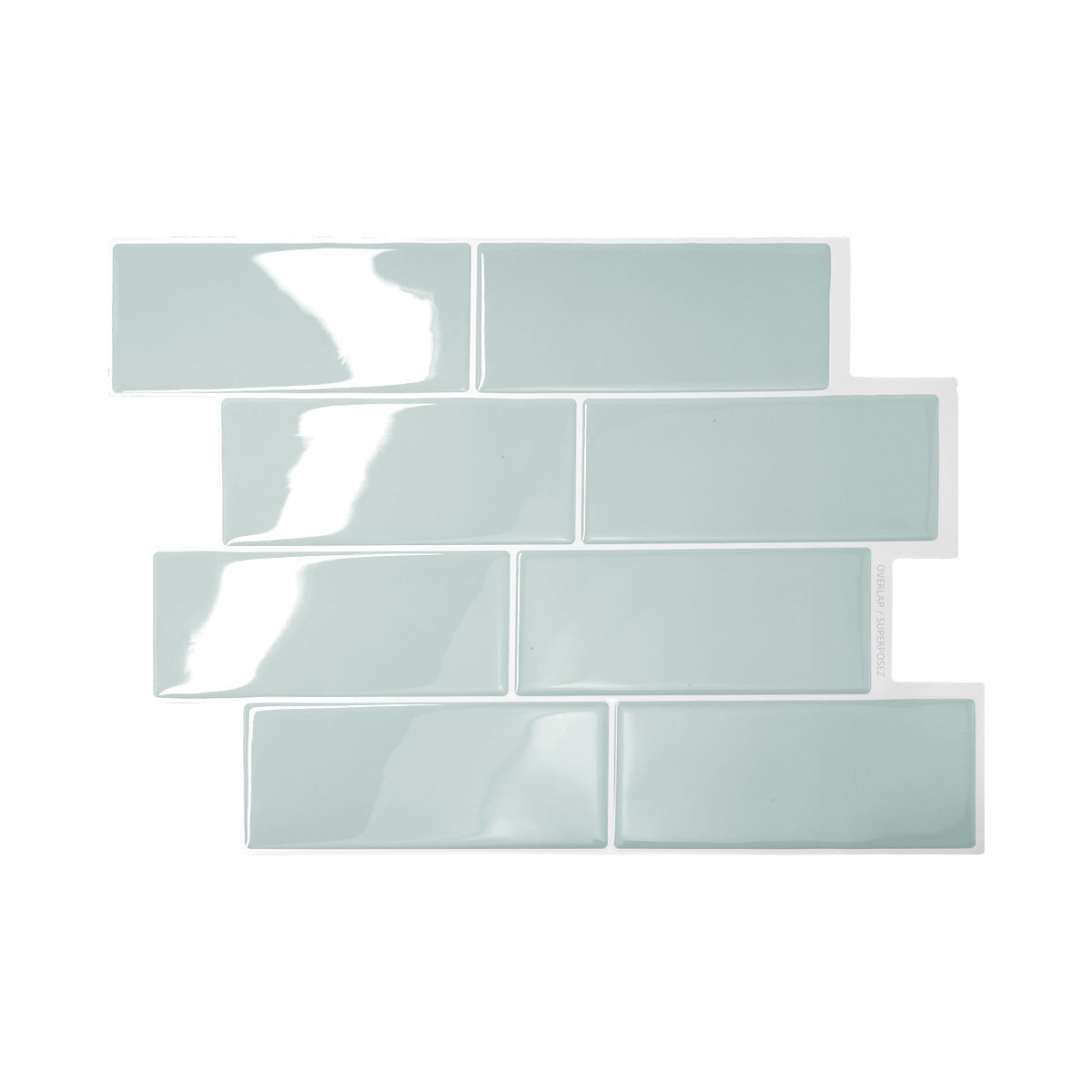 Waterproof and oil-resistant adhesive wall stickers for decoration.