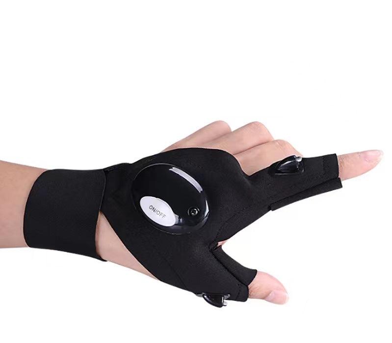 LED Flashlight Waterproof Gloves