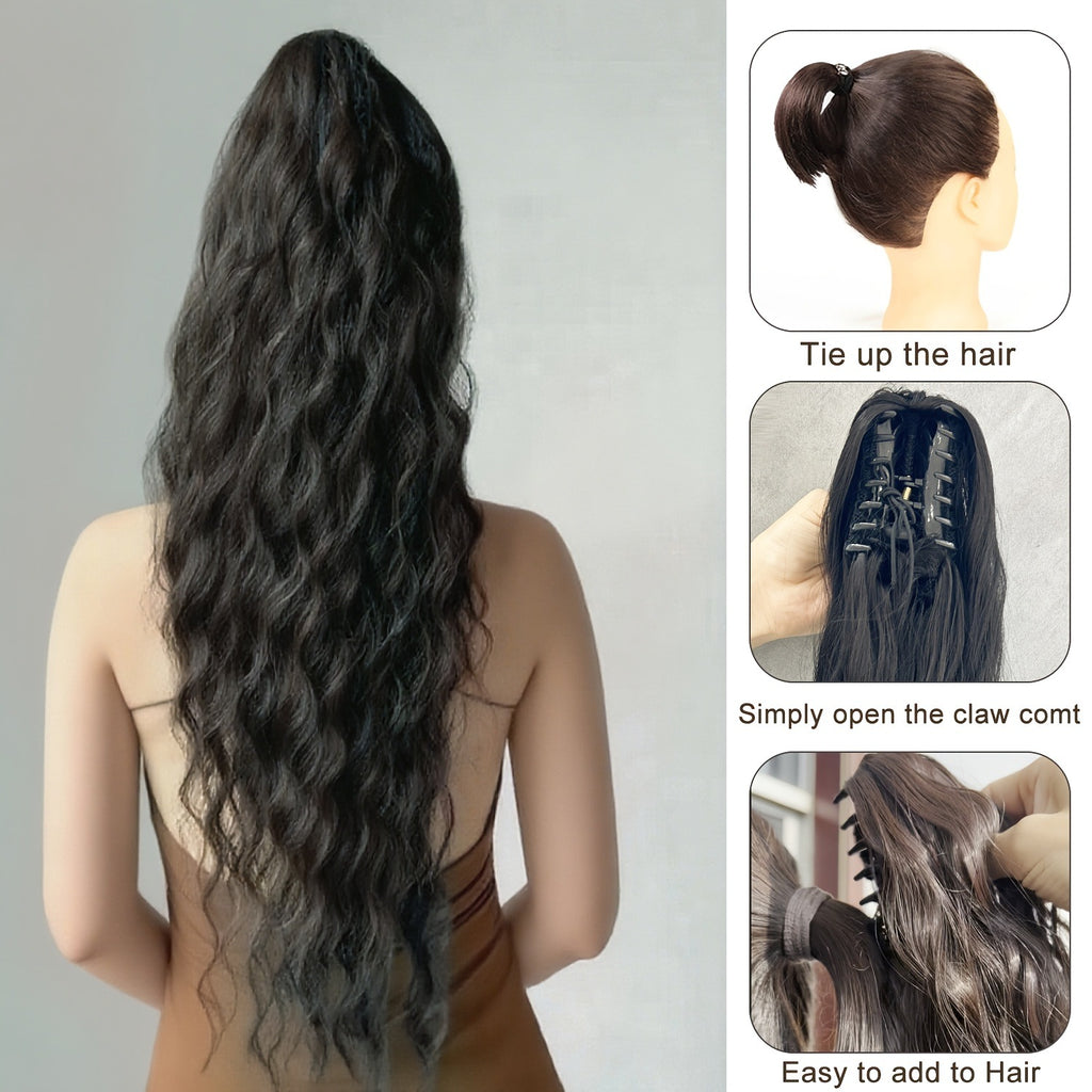 Long-length hair clip