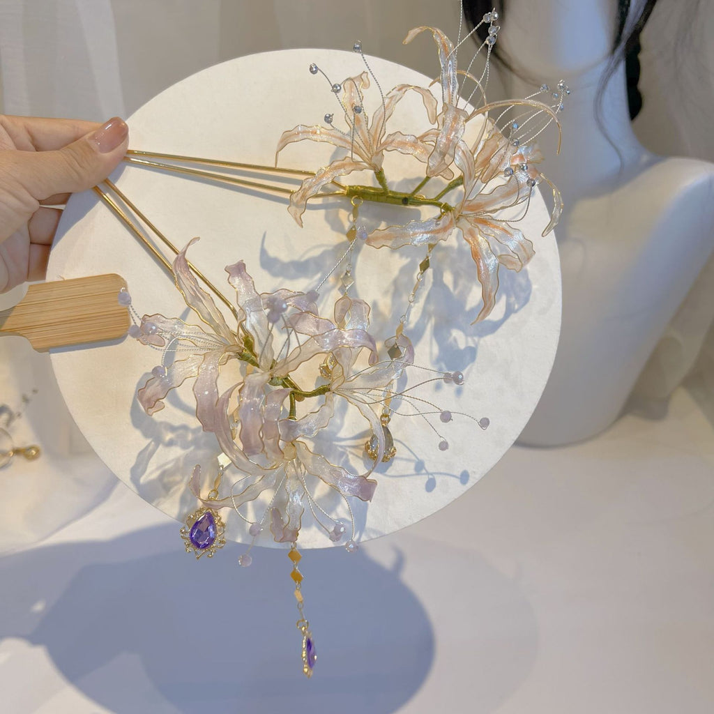 Handmade hairpin headdress