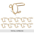 Adjustable nail ring is reusable