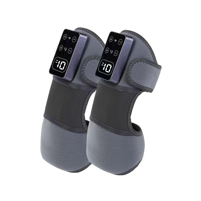 Knee pad self-heating knee massager