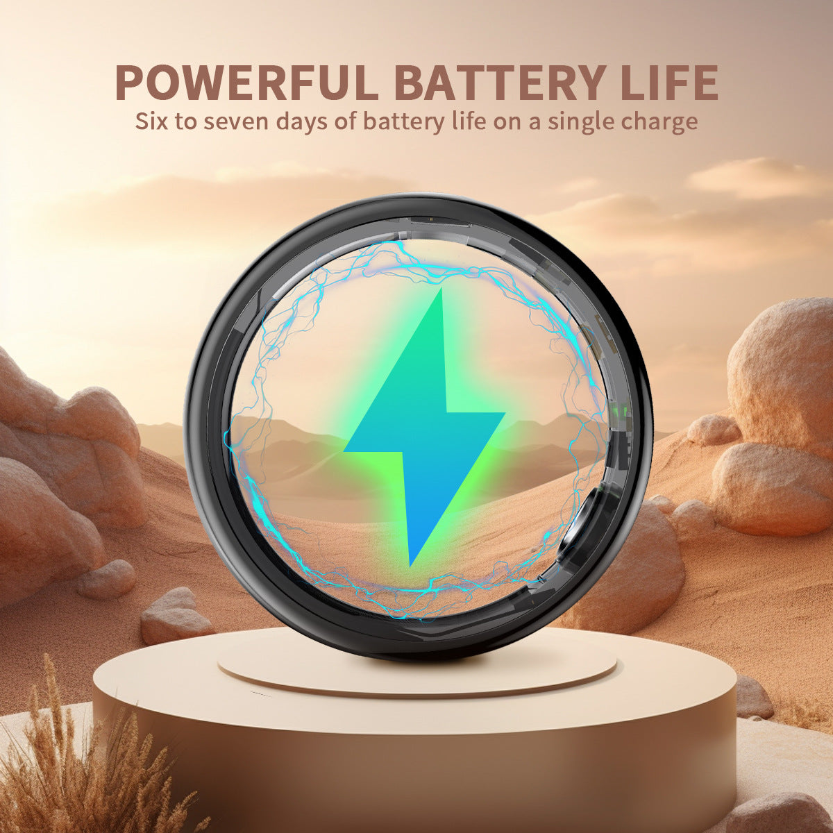 waterproof smart ring blood oxygen ring