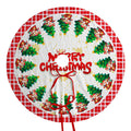 Christmas tree skirt holiday party scene decoration