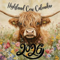 🐮Highland Cow Calendar 2026 📅