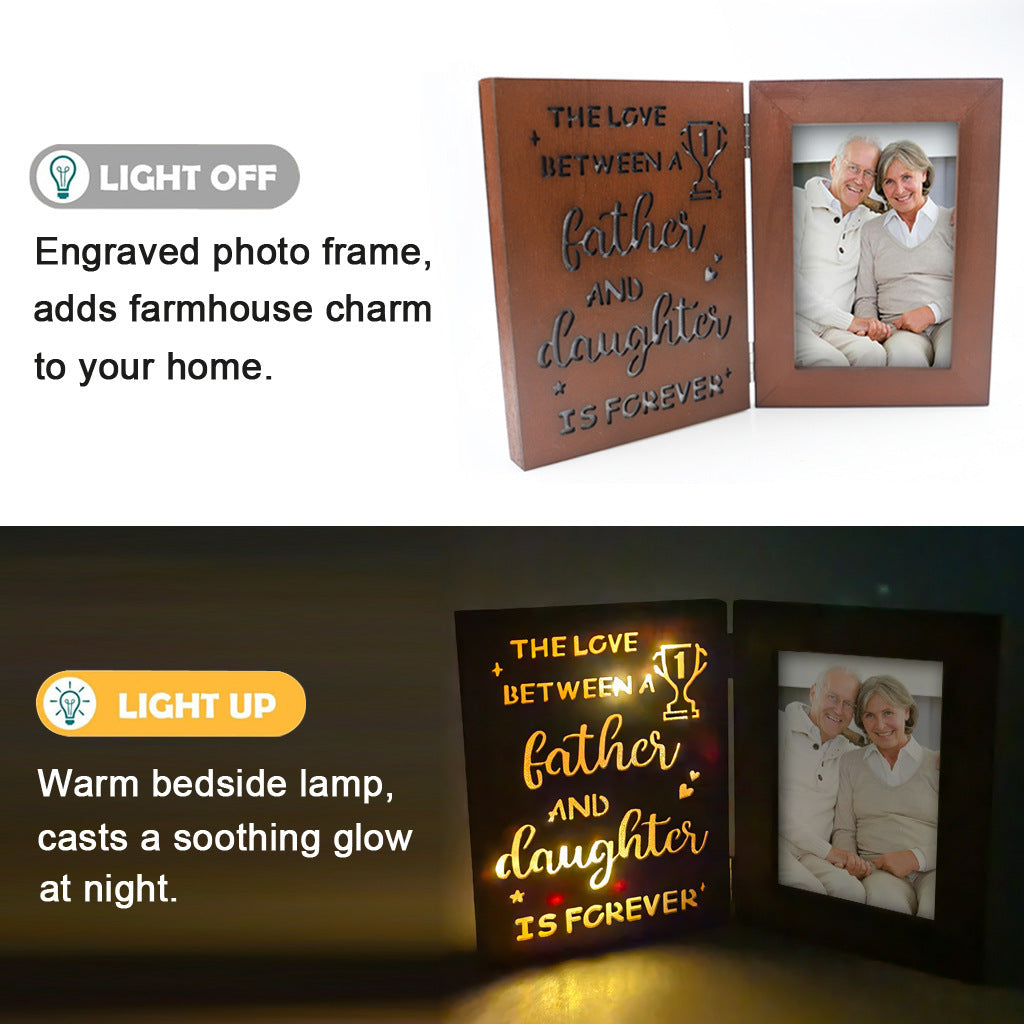 Christmas Gift-Luminous Photo Frame Ornaments