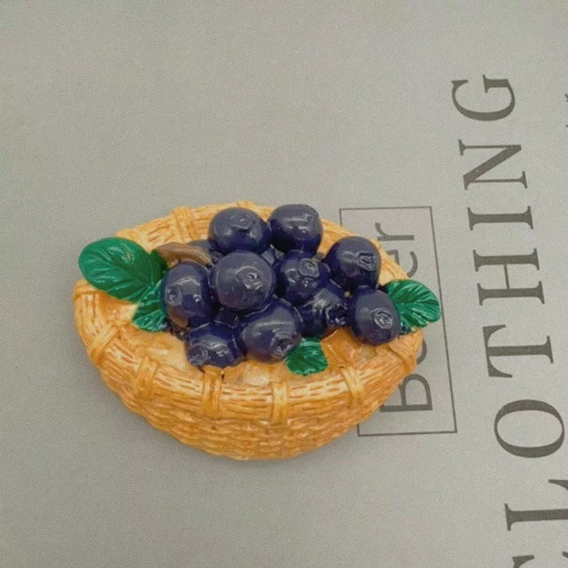 3D Simulation Food Fridge Magnet