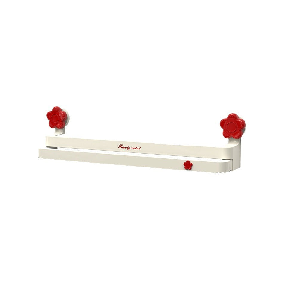 Bathroom Double Layer Suction Cup Slipper Rack No Punching