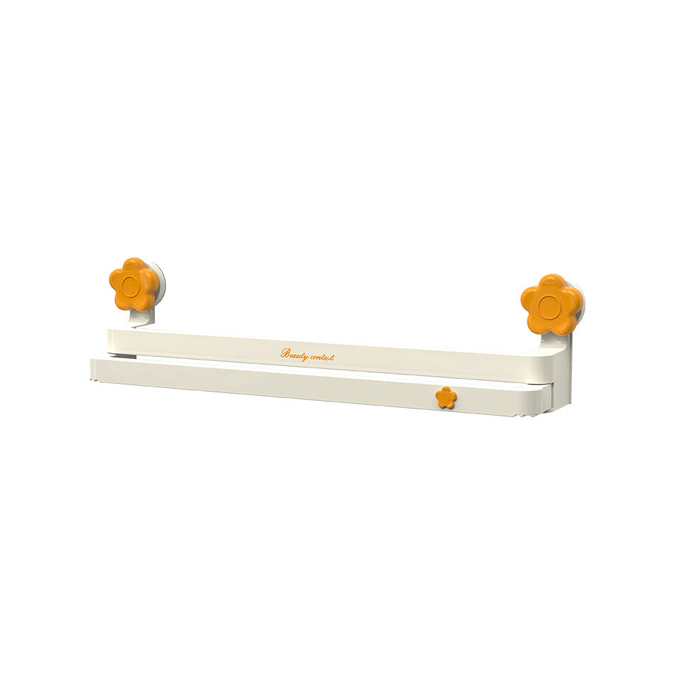 Bathroom Double Layer Suction Cup Slipper Rack No Punching