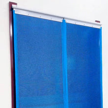 Colored magnetic anti-insect curtain