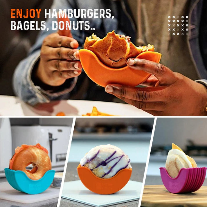 Silicone burger fixing box