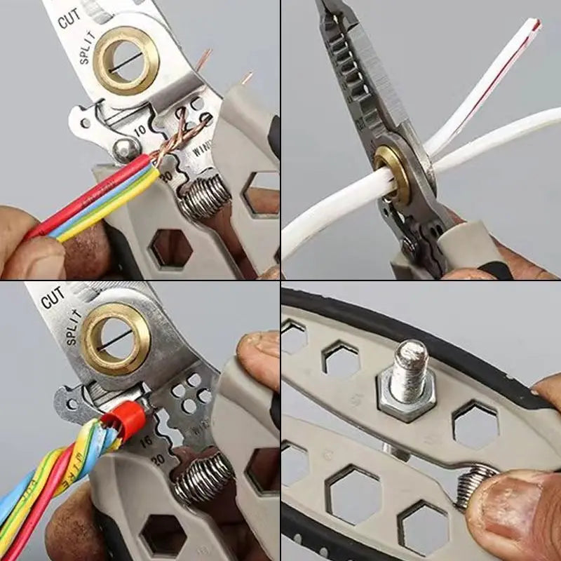 7-IN-1-MULTI-FUNCTION Portable Wire Stripping Tool