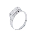 Stainless Steel Hidden Blade Self Defense Adjustable Ring