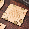 Coin Puzzle – Wooden Brain Teaser