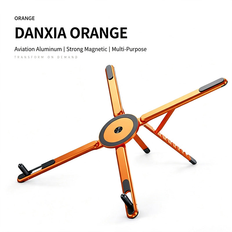 Magnetic Aluminum Alloy Foldable Desktop Stand