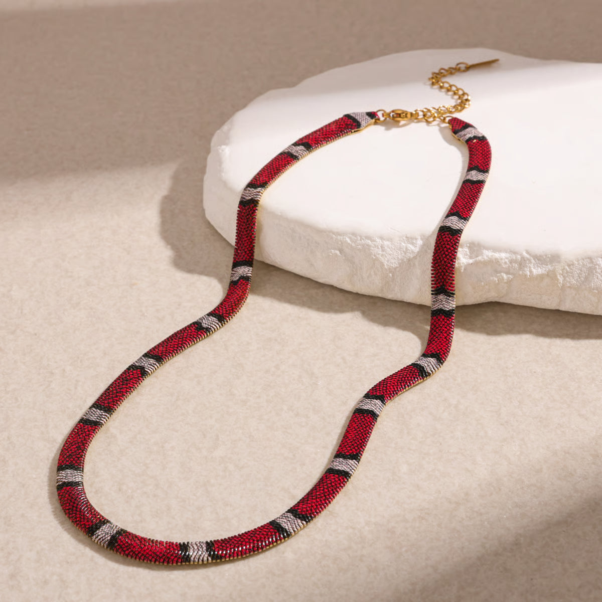 Snake Pattern Necklace