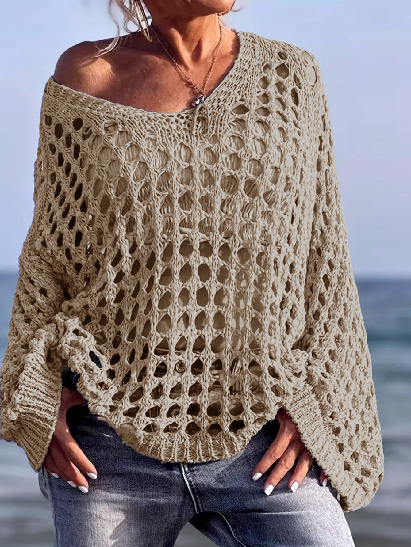 Beach Vacation Cover-up Top