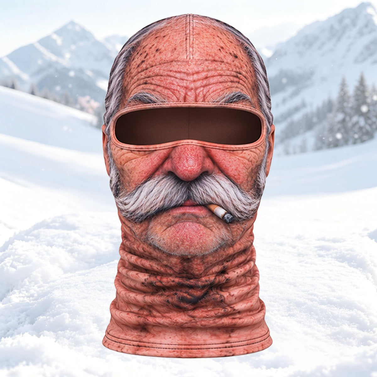 Funny Realistic-Looking Ski Mask