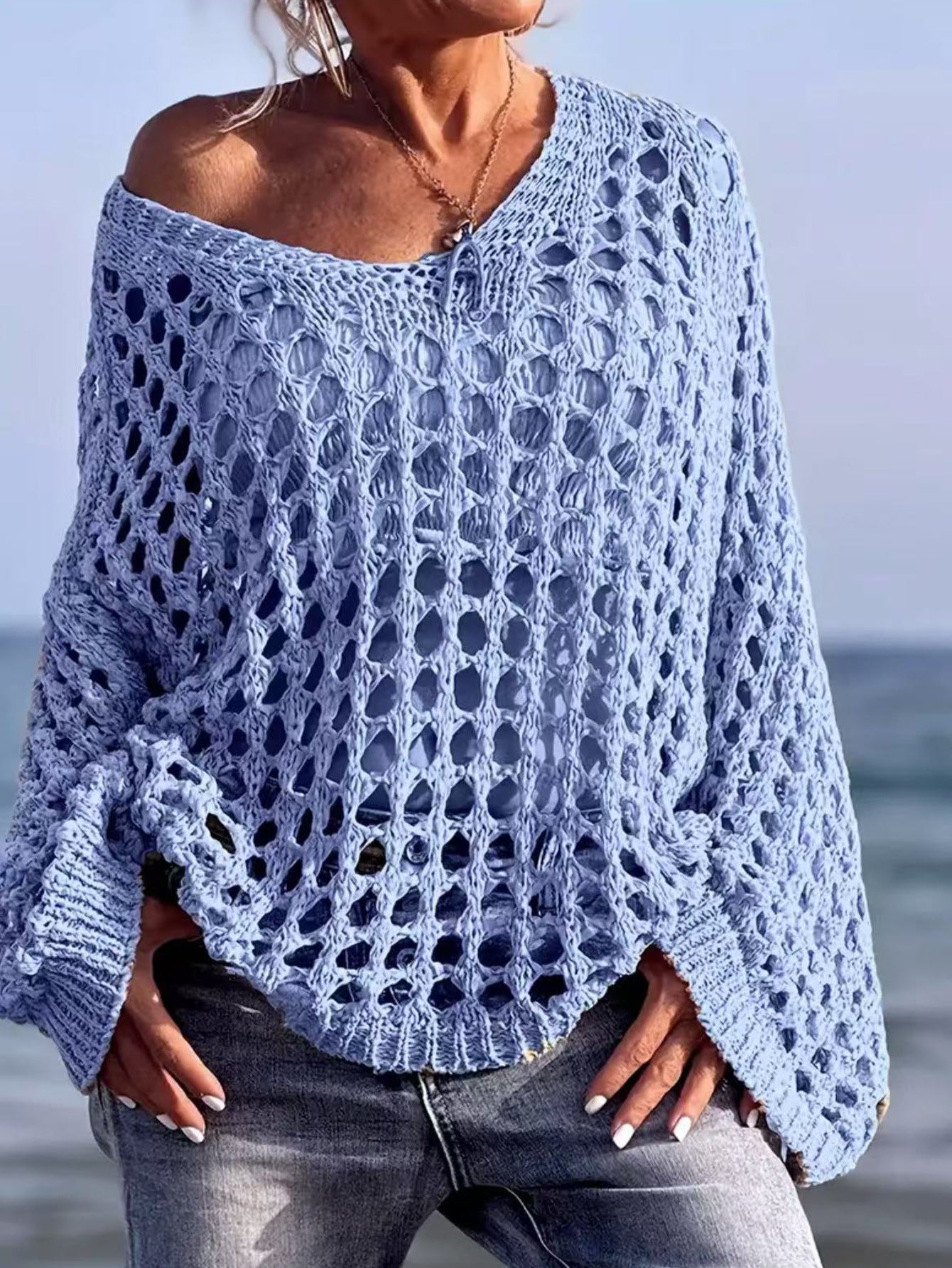 Beach Vacation Cover-up Top
