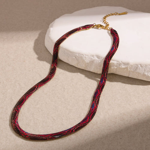 Snake Pattern Necklace