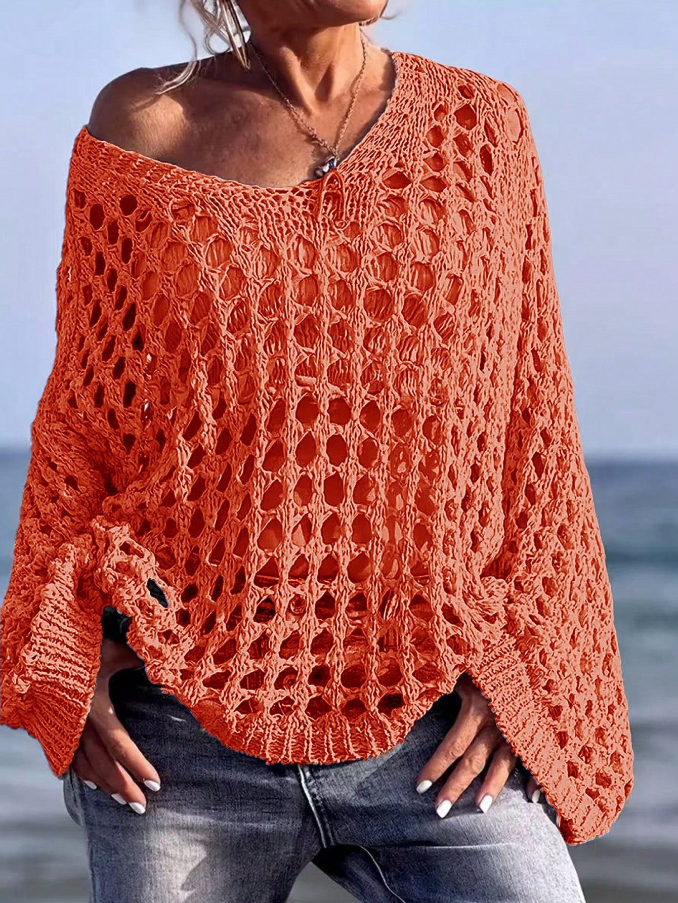 Beach Vacation Cover-up Top