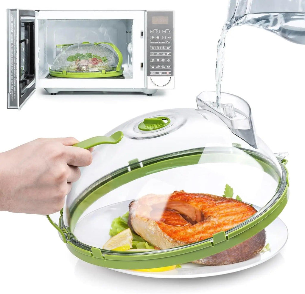 Microwave Steamer & Splash Protector