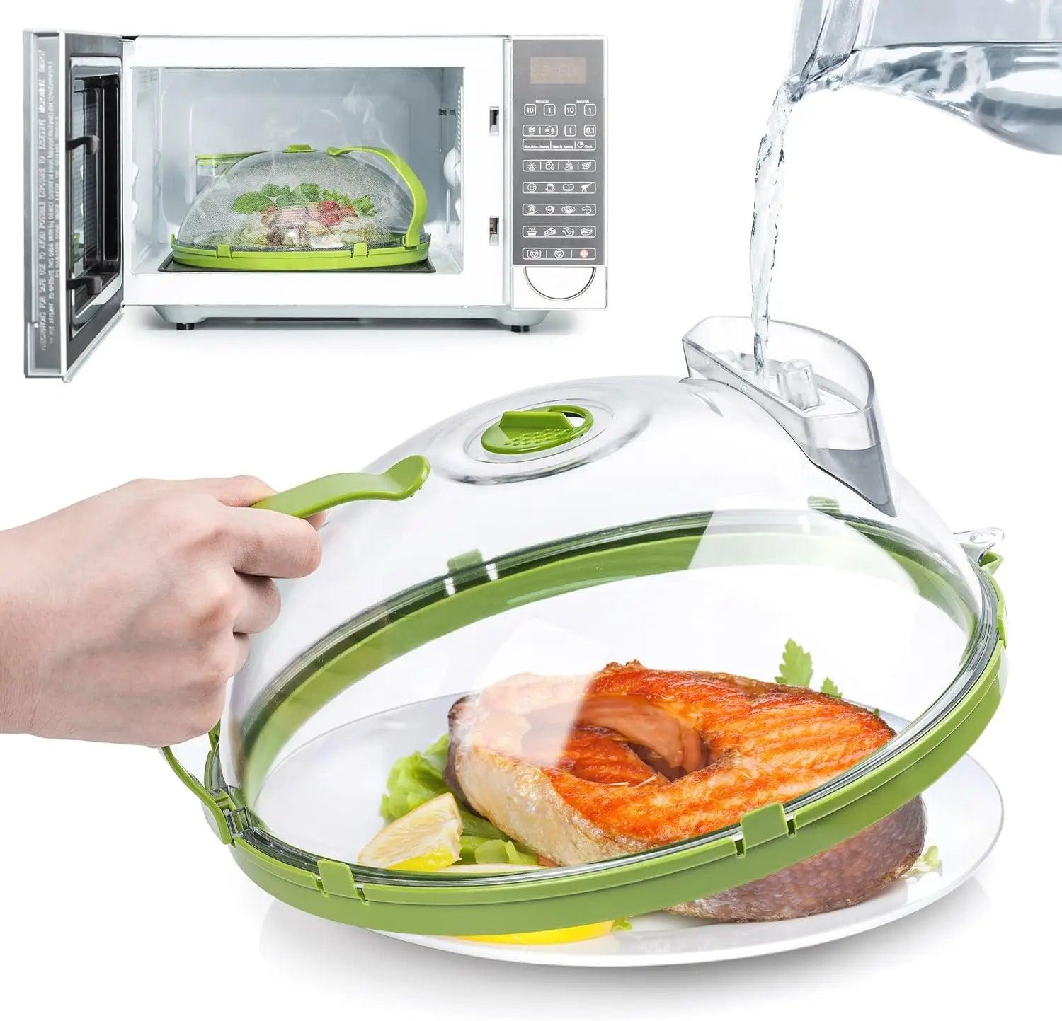 Microwave Steamer & Splash Protector