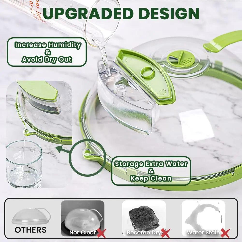Microwave Steamer & Splash Protector