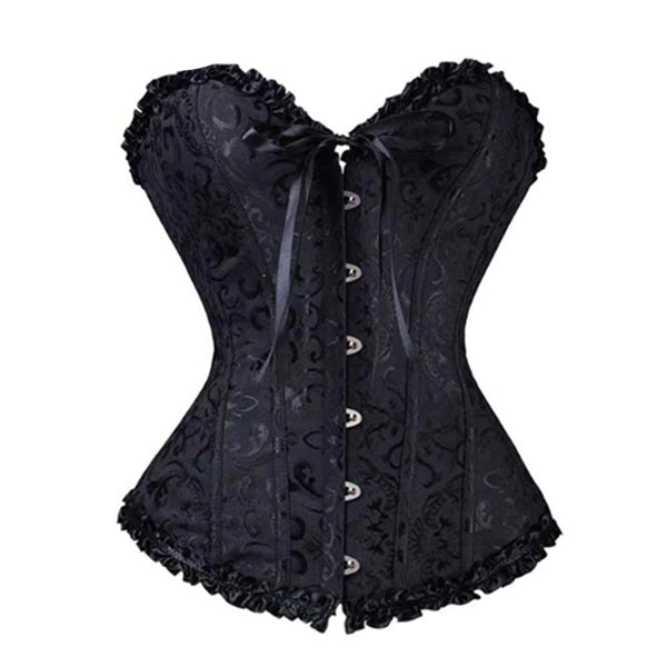 Vintage Lace Corset Top Bodice